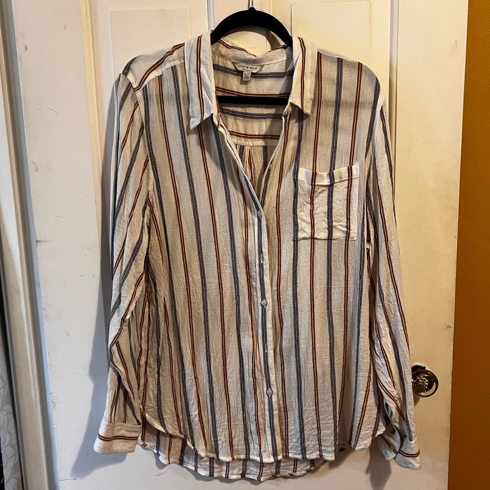 Lucky Brand Multicolor Striped Shirt